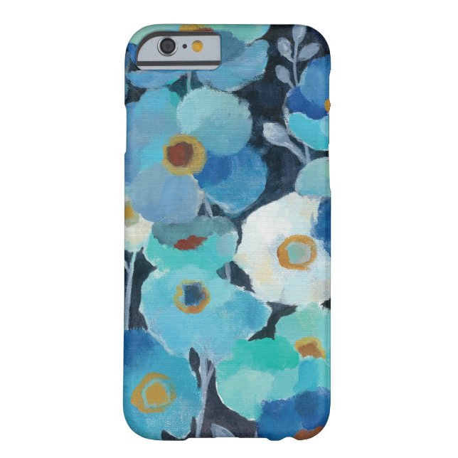 Funda De Case-Mate Para iPhone Flores del añil (Reverso)