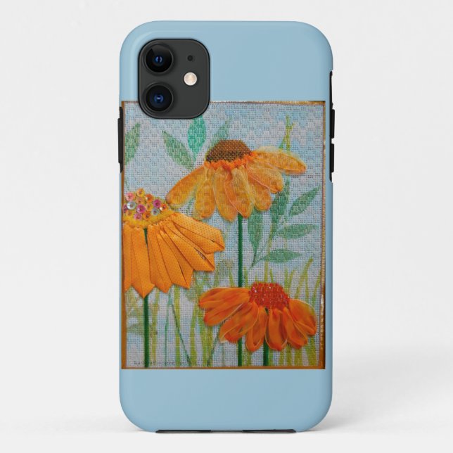 Funda De Case-Mate Para iPhone Flores del verano de Barbara Elmore (Reverso)