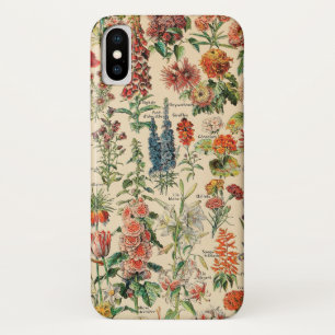 Funda Para iPhone X Flores del vintage de Adolfo Millot