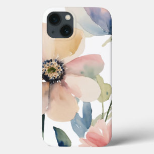Funda Para iPhone 13 Flores delicadas minimalistas