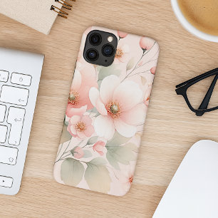 Funda Para iPhone 11 Pro Max Flores delicadas y sofisticadas de acuarela