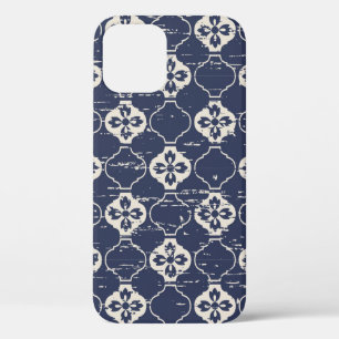 Funda Para iPhone 12 Flores desgastadas: sin foco vintage