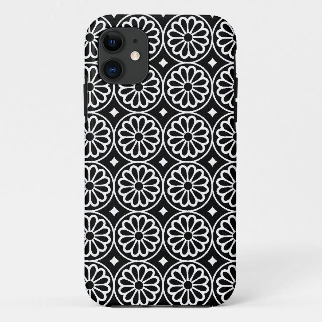 Funda De Case-Mate Para iPhone Flores egipcias antiguas - (Reverso)