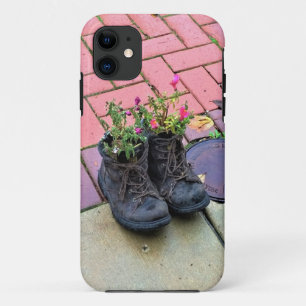 Funda Para iPhone 11 Flores en viejos botes