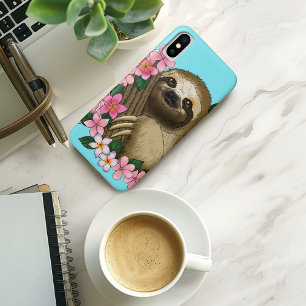 Funda Para iPhone X Flores eslovacas rosas