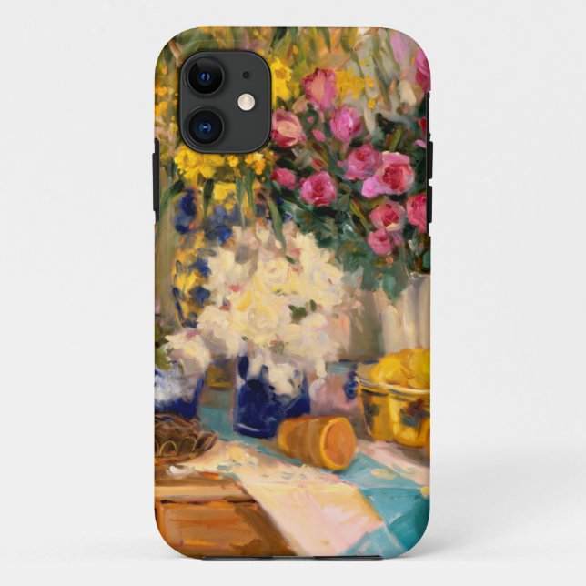 Funda De Case-Mate Para iPhone Flores frescas II (Reverso)