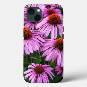 Funda Para iPhone 13 Flores Jardín de flores rosadas