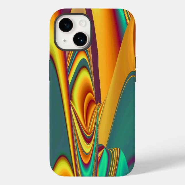 Funda De Case-Mate Para iPhone Flores Mágicas de Primavera Verano Otoño (Reverso )