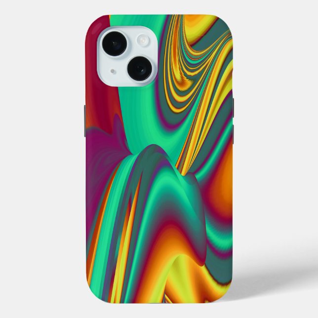Funda De Case-Mate Para iPhone Flores Mágicas de Primavera Verano Otoño (Reverso )