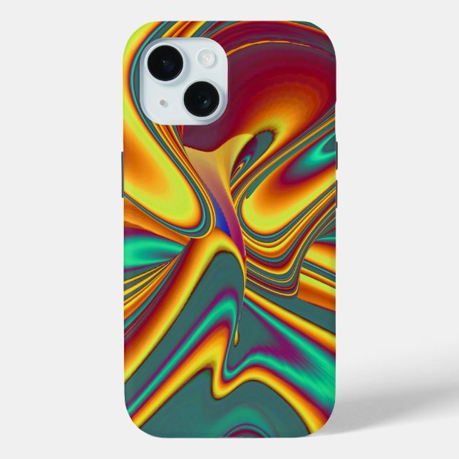 Funda De Case-Mate Para iPhone Flores Mágicas de Primavera Verano Otoño (Reverso )