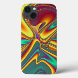 Funda Para iPhone 13 Flores Mágicas de Primavera Verano Otoño