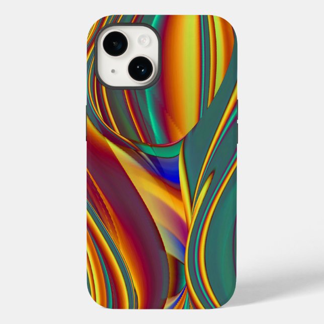 Funda De Case-Mate Para iPhone Flores Mágicas de Primavera Verano Otoño (Reverso )