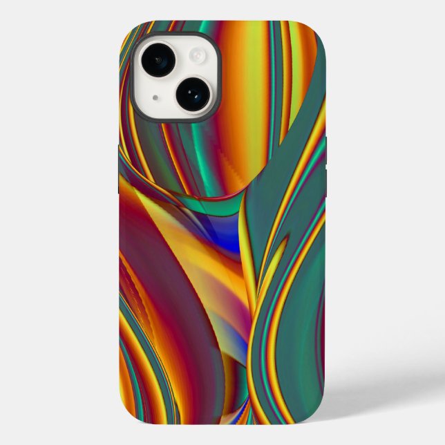 Funda De Case-Mate Para iPhone Flores Mágicas de Primavera Verano Otoño (Reverso )