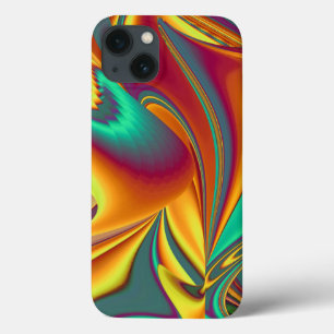 Funda Para iPhone 13 Flores Mágicas de Primavera Verano Otoño