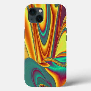 Funda Para iPhone 13 Flores Mágicas de Primavera Verano Otoño