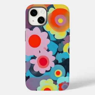 Funda Para iPhone 14 De Case-Mate flores mod retro