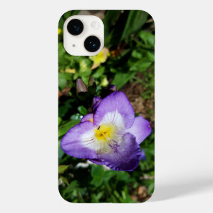 Funda Para iPhone 14 De Case-Mate Flores moradas de Freesia