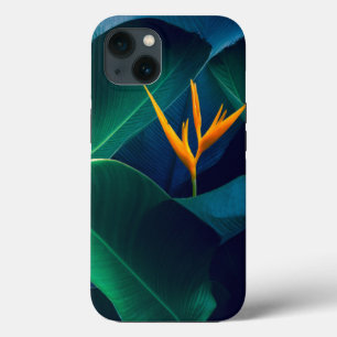 Funda Para iPhone 13 Flores   Pájaro del paraíso