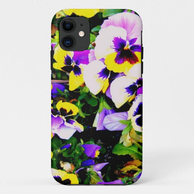 Funda De Case-Mate Para iPhone flores panantes (Reverso)