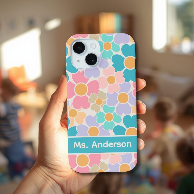 Funda De Case-Mate Para iPhone Flores Pastel Personalizadas (Subido por el creador)