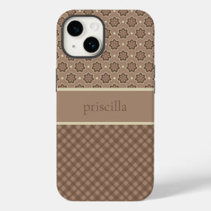 Funda Para iPhone 14 De Case-Mate Flores personalizadas y estuche de teléfono de plá