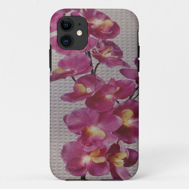 FUNDA DE Case-Mate PARA iPhone FLORES PURPLE (Reverso)