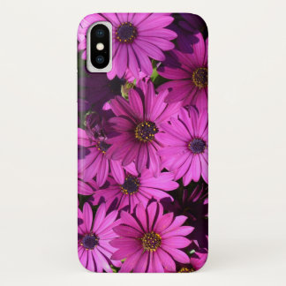 Funda Para iPhone X Flores púrpura de osteospermum
