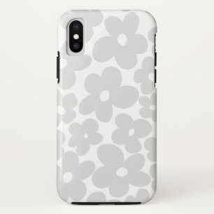 Funda Para iPhone X Flores retro #3 #floral #patrón #decoración #art