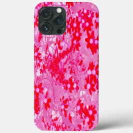 Funda Para iPhone 13 Pro Max Flores Rojas Bonitas