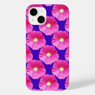 Funda Para iPhone 14 De Case-Mate Flores rosadas adorable diseño Funda-maletín para 