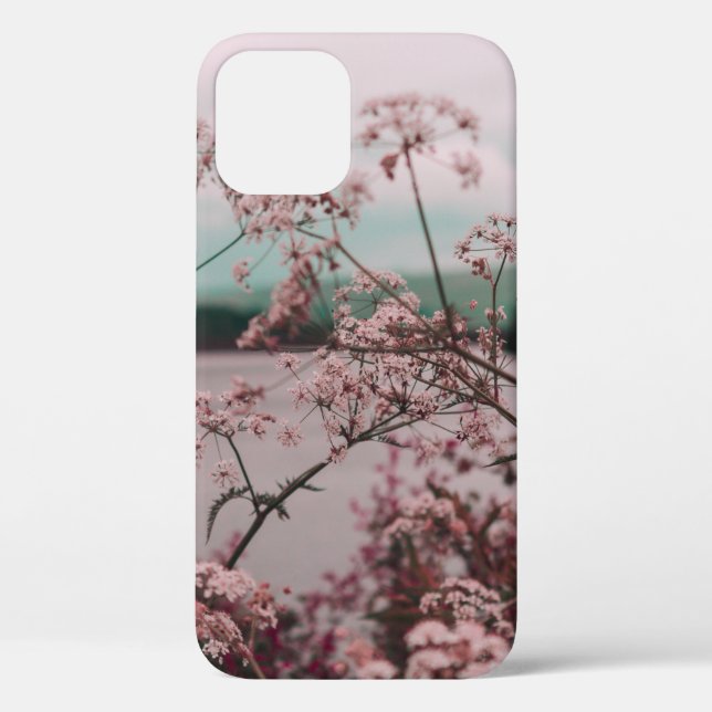 Funda De Case-Mate Para iPhone Flores rosas (Reverso )