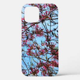 Funda Para iPhone 12 Flores rosas en un árbol