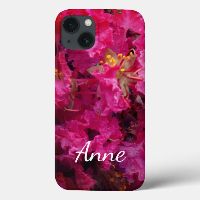 Funda De Case-Mate Para iPhone Flores rosas florecen (Reverso)
