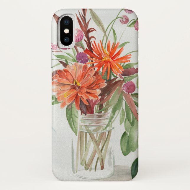 Funda De Case-Mate Para iPhone Flores salvajes de verano (Reverso)