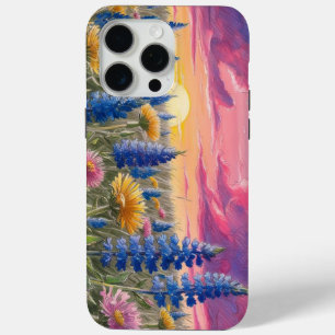 Funda Para iPhone 15 Pro Max Flores silvestres