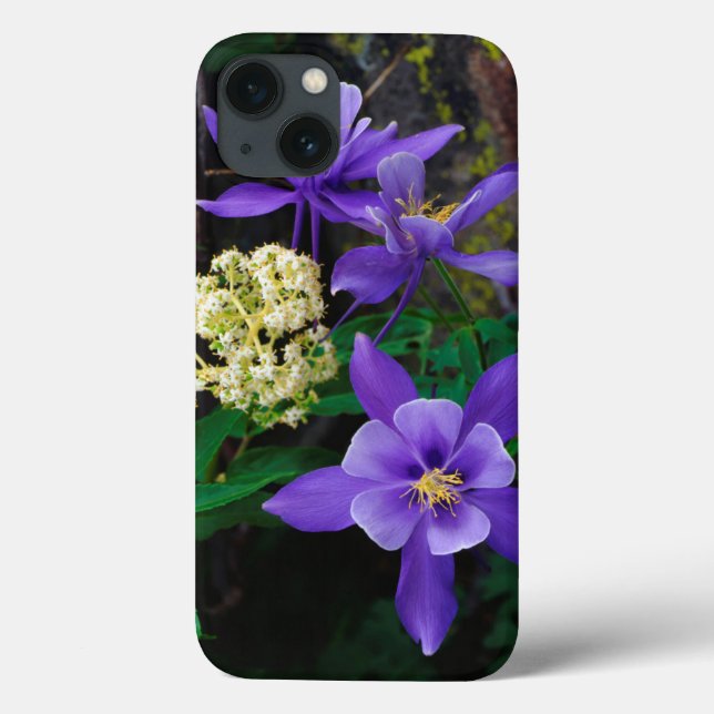 Funda De Case-Mate Para iPhone Flores silvestres colombianas mutantes (Reverso)