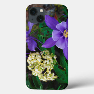 Funda Para iPhone 13 Flores silvestres de columbina mutante