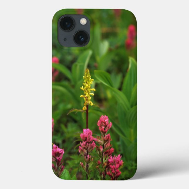 Funda De Case-Mate Para iPhone Flores Silvestres De Verano Envuelven Un Disturbio (Reverso)