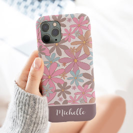 Funda Para iPhone 13 Pro Max Flores silvestres margaritas personalizadas con no
