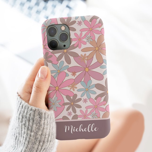 Funda De Case-Mate Para iPhone Flores silvestres margaritas personalizadas con no (Subido por el creador)