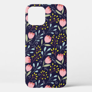 Funda Para iPhone 12 Flores sin costura