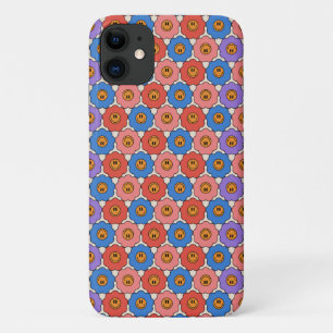 Funda Para iPhone 11 Flores sonrientes