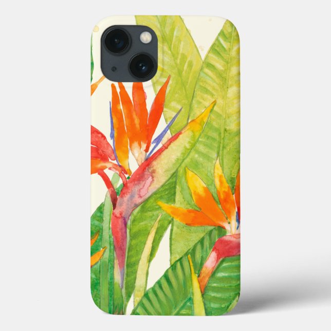 Funda De Case-Mate Para iPhone Flores tropicales| Pájaro del paraíso (Reverso)