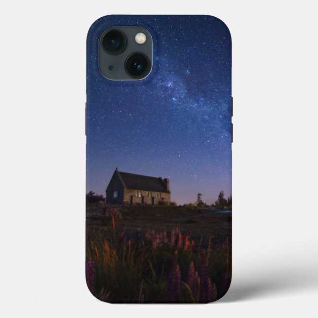 Funda De Case-Mate Para iPhone Flores | Vía Láctea Nueva Zelanda (Reverso )