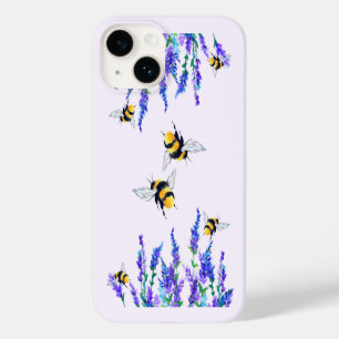 Funda Para iPhone 14 De Case-Mate Flores y abejas vuelan iPhone Case Gift