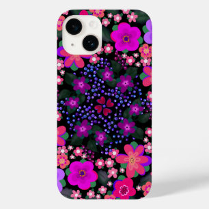 Funda Para iPhone 14 De Case-Mate Flores y bayas brillantes