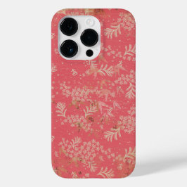 Funda Para iPhone 14 Pro De Case-Mate Flores y hojas japonesas antiguas
