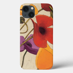 Funda Para iPhone 13 Flores y troncos de la primavera