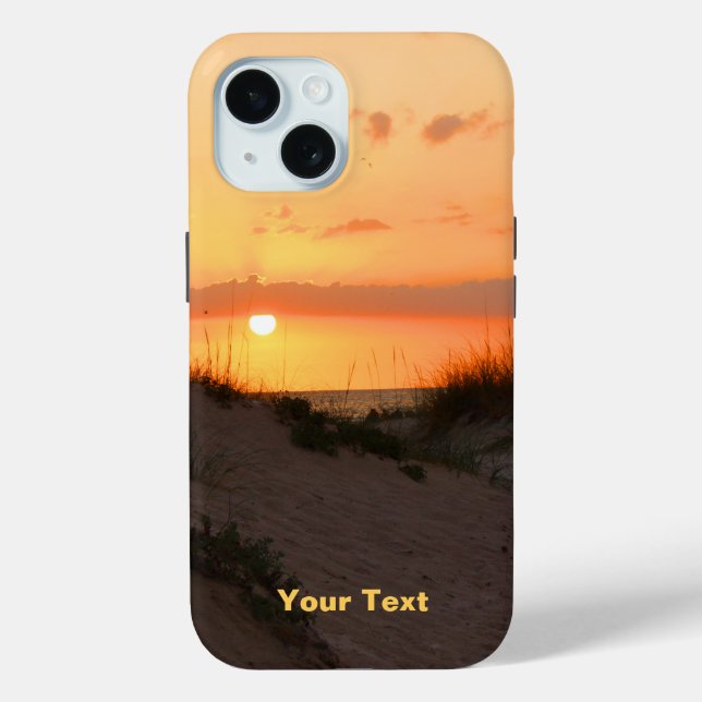 Funda De Case-Mate Para iPhone Florida Beach Sunset (Reverso )