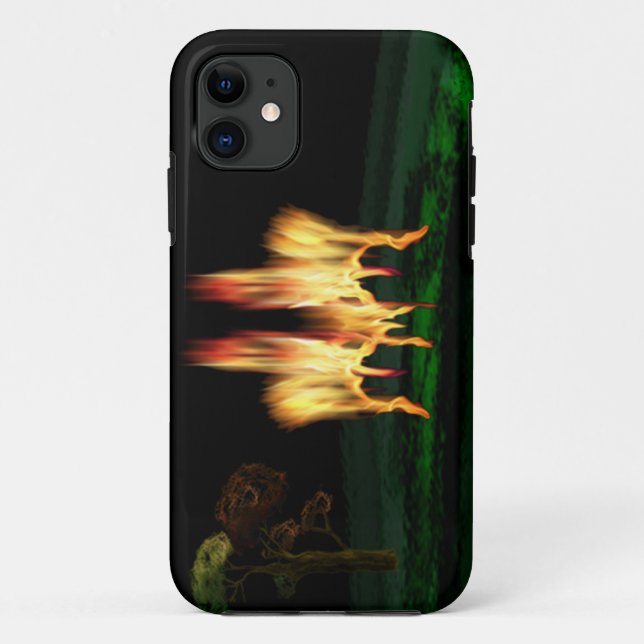 Funda De Case-Mate Para iPhone Flota de fuego (Reverso)